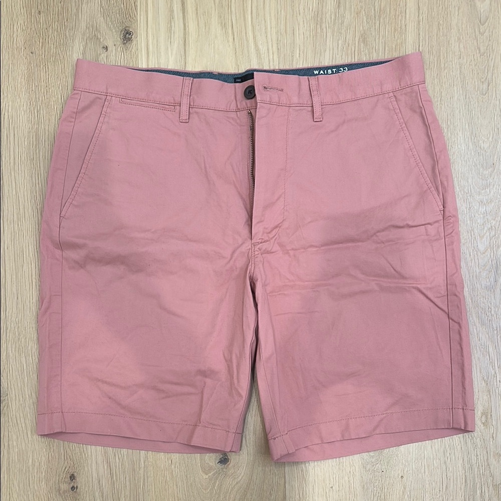 J Crew Men's faded red Shorts